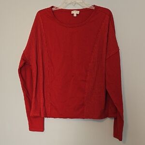 Wonderly Burnt Red Women's Sweater